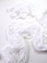 Load image into Gallery viewer, White gauze runner 2.5m long