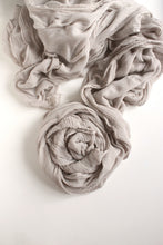 Load image into Gallery viewer, Canvas beige gauze runner
