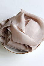 Load image into Gallery viewer, Beige nude silk habotai ribbon