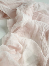 Load image into Gallery viewer, Blush pink gauze runner