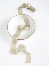 Load image into Gallery viewer, Stone clay silk habotai ribbon