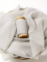 Load image into Gallery viewer, Canvas beige silk georgette ribbon