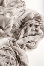 Load image into Gallery viewer, Canvas beige gauze runner