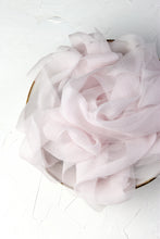 Load image into Gallery viewer, Blush crinkle silk ribbon