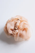Load image into Gallery viewer, Cafe au lait crinkle silk ribbon