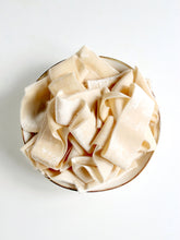 Load image into Gallery viewer, Cream silk velvet ribbon