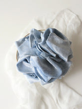 Load image into Gallery viewer, Powder blue silk velvet ribbon