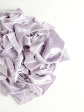 Load image into Gallery viewer, Lavender silk velvet ribbon