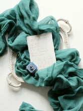 Load image into Gallery viewer, Emerald gauze runner