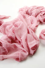 Load image into Gallery viewer, Pastel pink gauze runner