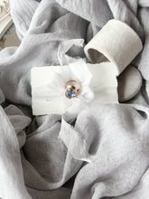 Load image into Gallery viewer, Stone grey gauze runner