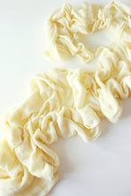 Load image into Gallery viewer, Eggnog yellow gauze runner