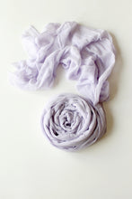 Load image into Gallery viewer, Lavender gauze runner