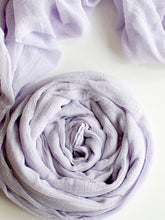Load image into Gallery viewer, Lavender gauze runner
