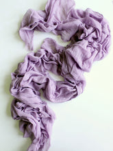 Load image into Gallery viewer, Dusty lilac gauze runner