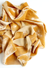 Load image into Gallery viewer, Mustard silk velvet ribbon