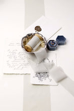 Load image into Gallery viewer, Canvas beige silk georgette ribbon