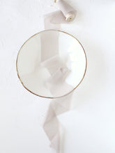 Load image into Gallery viewer, Almond silk georgette ribbon