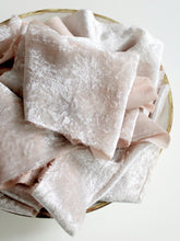 Load image into Gallery viewer, Nude silk velvet ribbon