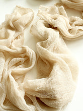 Load image into Gallery viewer, Beige mocha gauze runner