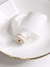 Load image into Gallery viewer, Ivory silk habotai ribbon