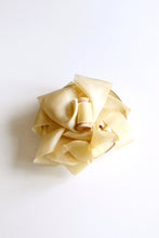 Load image into Gallery viewer, Pale yellow silk habotai ribbon