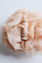 Load image into Gallery viewer, Cafe au lait crinkle silk ribbon