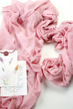 Load image into Gallery viewer, Pastel pink gauze runner
