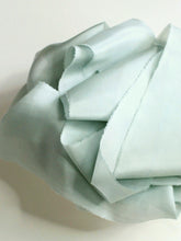 Load image into Gallery viewer, Mint silk habotai ribbon