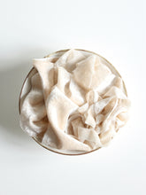 Load image into Gallery viewer, Ivory silk velvet ribbon