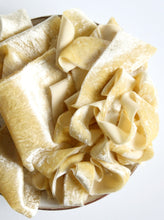 Load image into Gallery viewer, Lemon yellow silk velvet ribbon