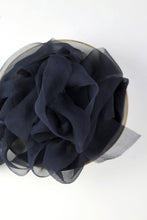 Load image into Gallery viewer, Black crinkle silk ribbon
