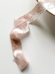 Rose Silk Satin Ribbon