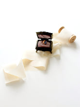 Load image into Gallery viewer, Cream silk habotai ribbon
