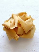 Load image into Gallery viewer, Mustard yellow silk habotai ribbon
