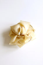 Load image into Gallery viewer, Pale yellow silk habotai ribbon
