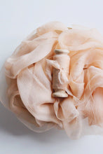 Load image into Gallery viewer, Cafe au lait crinkle silk ribbon
