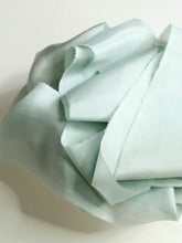 Load image into Gallery viewer, Mint silk habotai ribbon
